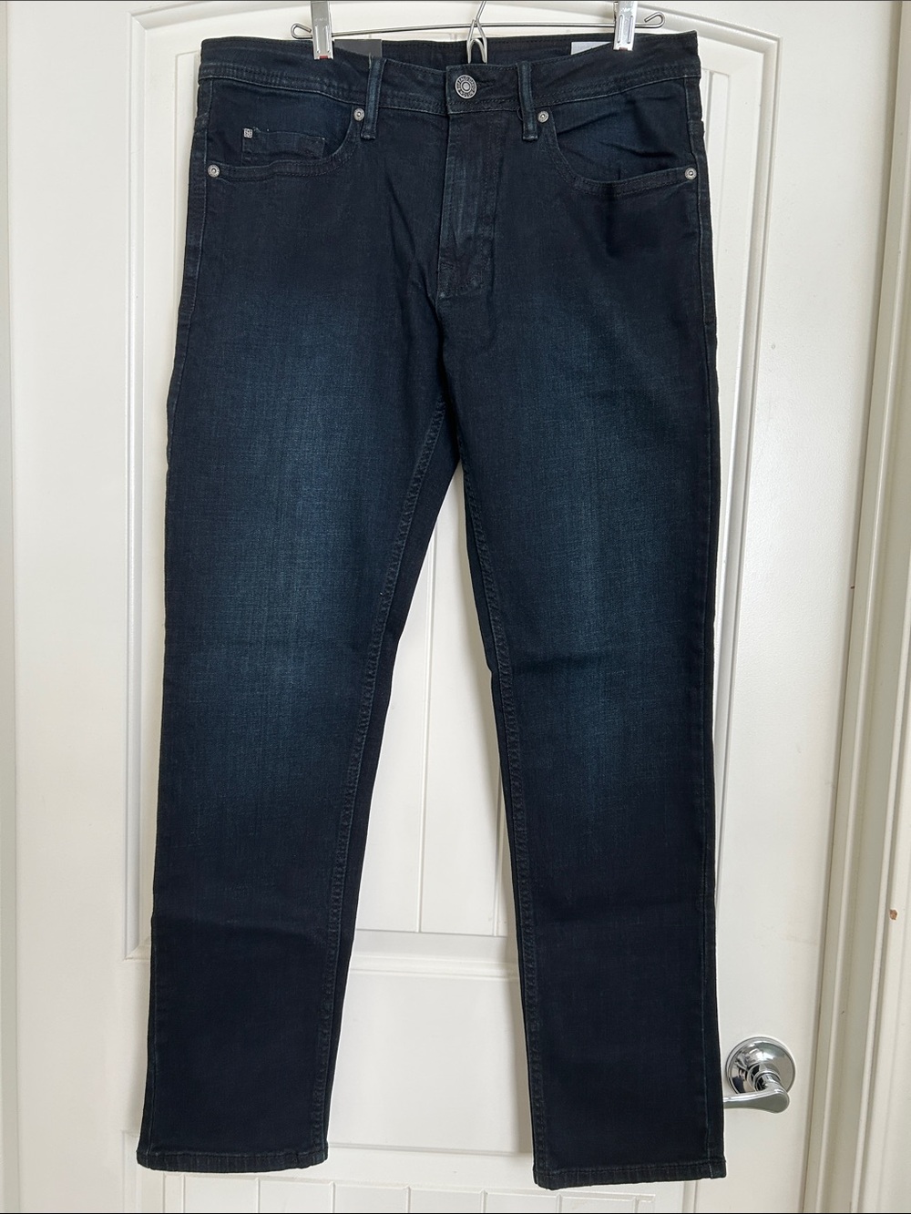 Buffalo David Bitton Men's Slim Straight Jeans - Black Wash